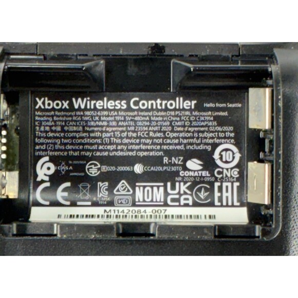Microsoft Xbox Series X/S Carbon Black Wireless Controller #1914 Tested - Picture 8 of 8